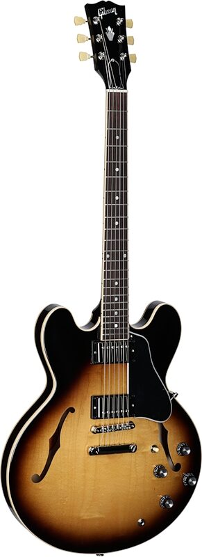 Gibson ES-335 Electric Guitar (with Case), Vintage Burst, Serial Number 235430110, Body Left Front