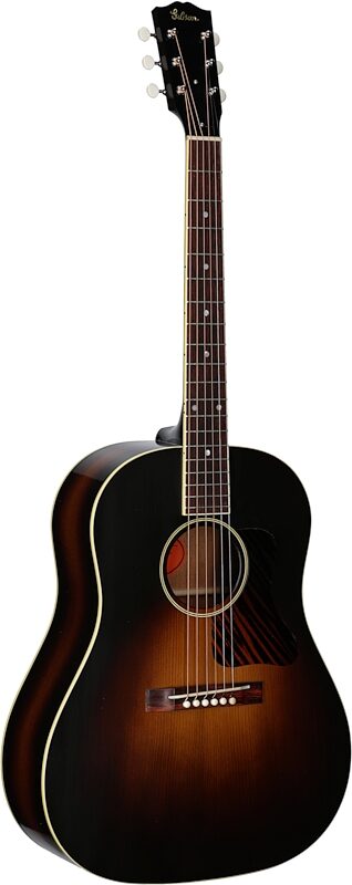 Gibson Custom Shop Historic 1934 Jumbo VOS Acoustic Guitar (with Case), Vintage Sunburst, Serial Number 20494002, Body Left Front