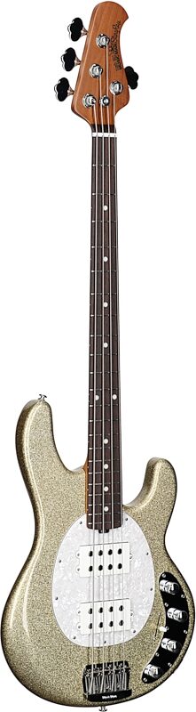 Ernie Ball Music Man StingRay Special HH Electric Bass (with Case), Genius Gold, Serial Number K02953, Body Left Front