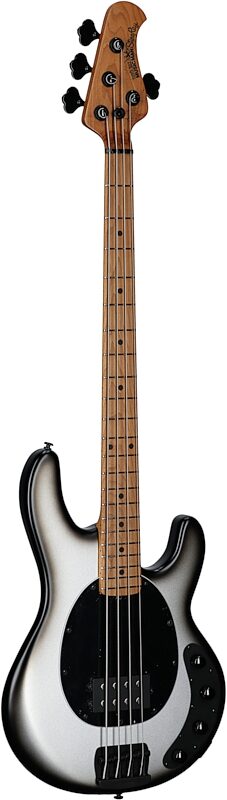 Ernie Ball Music Man StingRay Special Electric Bass (with Mono Case), Black Rock, Serial Number K00111, Body Left Front