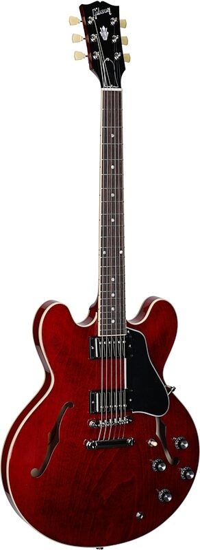 Gibson ES-335 Electric Guitar (with Case), Sixties Cherry, Serial Number 206040259, Body Left Front