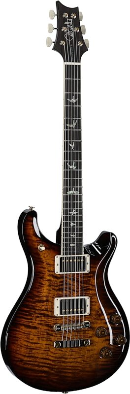 PRS Paul Reed Smith McCarty 594 10-Top Electric Guitar (with Case), Black Gold Burst, Serial Number 0380324, Body Left Front