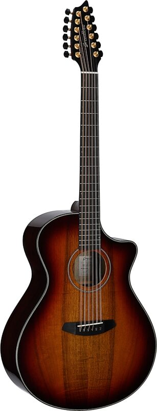Breedlove Oregon Concerto Dreadnought 12-String CE Acoustic-Electric Guitar (with Case), Old Fashioned, Serial Number 29007, Body Left Front