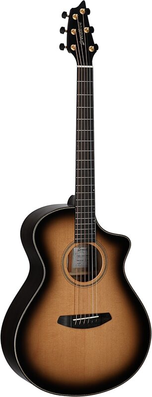 Breedlove Oregon Concert CE Saddleback Acoustic Guitar (with Case), New, Serial Number 29395, Body Left Front