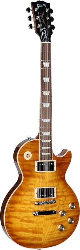 Gibson Exclusive Les Paul Standard 60s AAA Electric Guitar, Quilted Honeyburst, Serial Number 230030126, Body Left Front