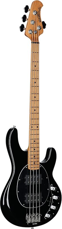 Ernie Ball Music Man StingRay Special HH Electric Bass (with Case), Black, Serial Number K02694, Body Left Front