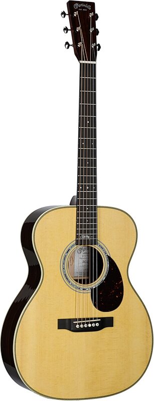 Martin OM-JM John Mayer Special Edition Acoustic-Electric Guitar (with Case), New, Serial Number M2824025, Body Left Front