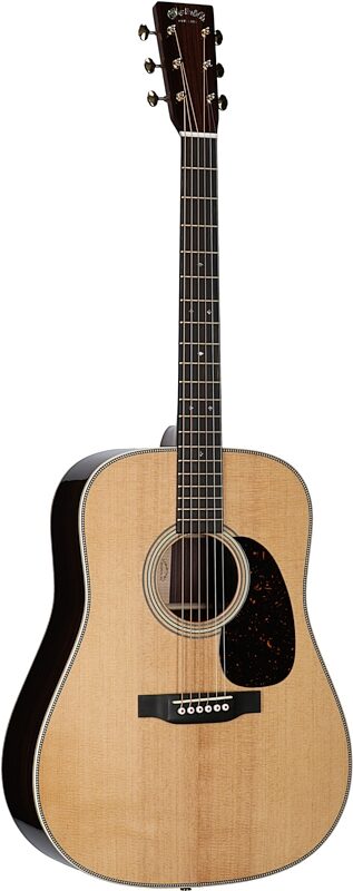 Martin D-28E Modern Deluxe Dreadnought Acoustic-Electric Guitar (with Case), New, Serial Number M2837487, Body Left Front