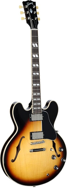 Gibson ES-345 Electric Guitar (with Case), Vintage Burst, Serial Number 235330193, Body Left Front
