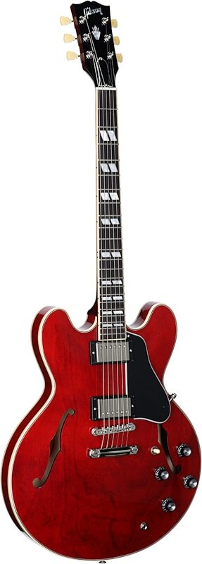 Gibson ES-345 Electric Guitar (with Case), Sixties Cherry, Serial Number 206640342, Body Left Front