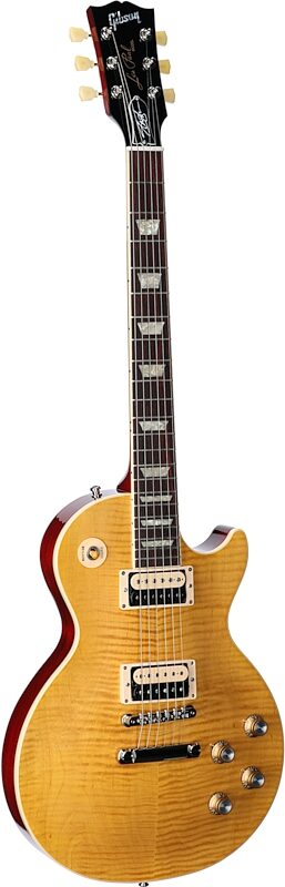 Gibson Slash Les Paul Standard Electric Guitar (with Case), Appetite Amber, Serial Number 207140085, Body Left Front