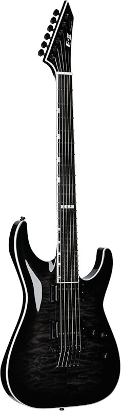 ESP EII Horizon NTII Electric Guitar (with Case), See Thru Black Sunburst, Serial Number ES9293233, Body Left Front