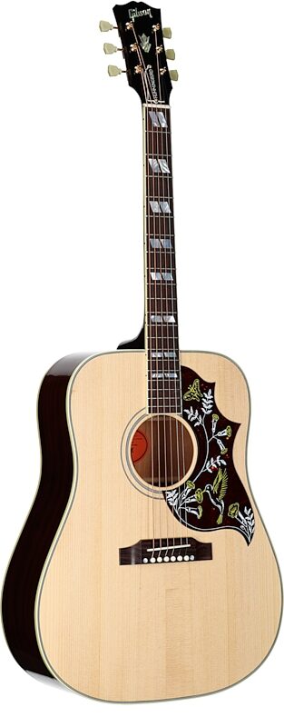 Gibson Hummingbird Original Acoustic-Electric Guitar (with Case), Antique Natural, Serial Number 21014058, Body Left Front