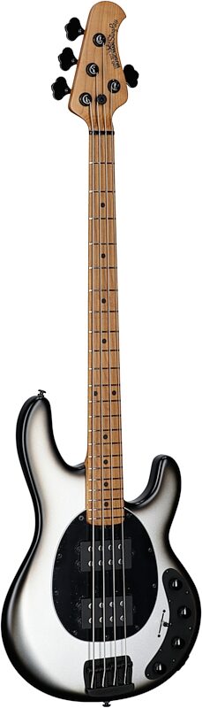 Ernie Ball Music Man StingRay Special HH Electric Bass (with Case), Black Rock, Serial Number K03361, Body Left Front