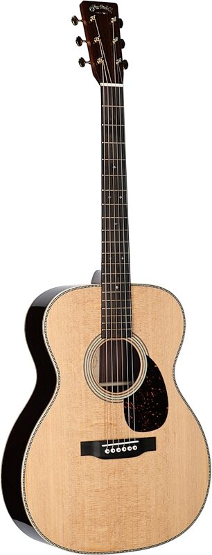 Martin OM-28 Modern Deluxe Orchestra Acoustic Guitar (with Case), New, Serial Number M2850836, Body Left Front