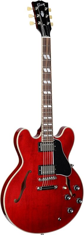 Gibson ES-345 Electric Guitar (with Case), Sixties Cherry, Serial Number 219130254, Body Left Front