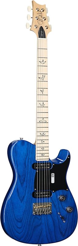 PRS Paul Reed Smith NF 53 Electric Guitar (with Gig Bag), Blue Matteo, Serial Number 0384070, Body Left Front