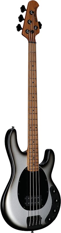 Ernie Ball Music Man StingRay Special Electric Bass (with Mono Case), Black Rock, Serial Number K04127, Body Left Front