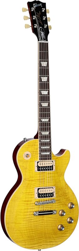 Gibson Slash Les Paul Standard Electric Guitar (with Case), Appetite Amber, Serial Number 212440178, Body Left Front