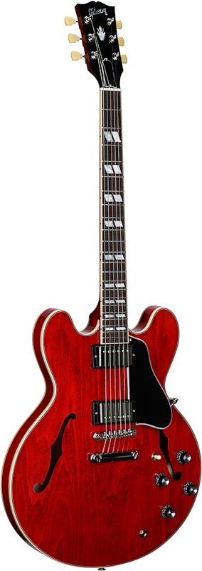 Gibson ES-345 Electric Guitar (with Case), Sixties Cherry, Serial Number 213640300, Body Left Front