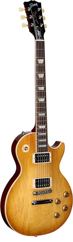 Gibson Signature Slash "Jessica" Les Paul Standard Electric Guitar (with Case), Honey Burst, Serial Number 213440300, Body Left Front