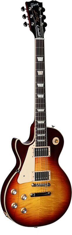 Gibson Les Paul Standard '60s Electric Guitar, Left-Handed (with Case), Bourbon Burst, Serial Number 212240362, Body Left Front