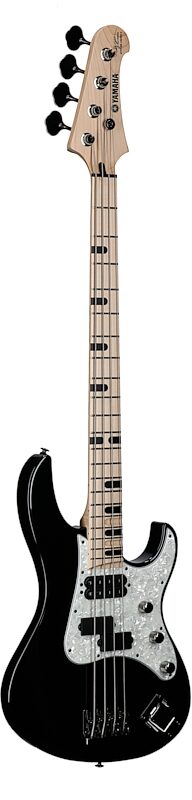 Yamaha Billy Sheehan Attitude Limited 3 Electric Bass (with Case), Black, Serial Number IKK058E, Body Left Front