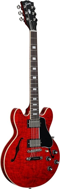 Gibson ES-339 Figured Electric Guitar (with Case), &#039;60s Cherry, Serial Number 215740039, Body Left Front