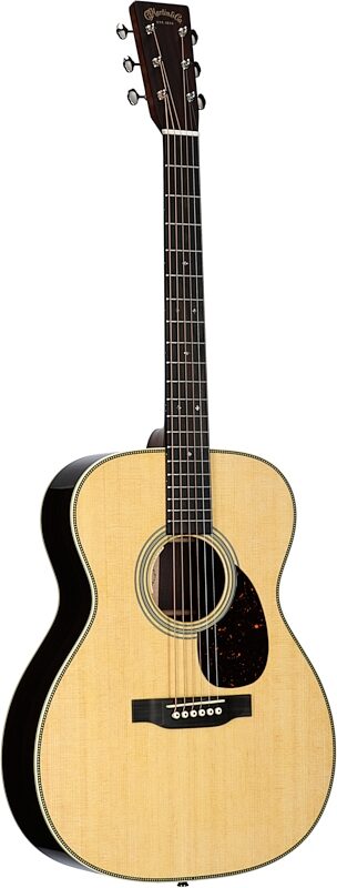 Martin OM-28E Acoustic-Electric Guitar with LR Baggs Anthem (and Case), New, Serial Number M2869148, Body Left Front