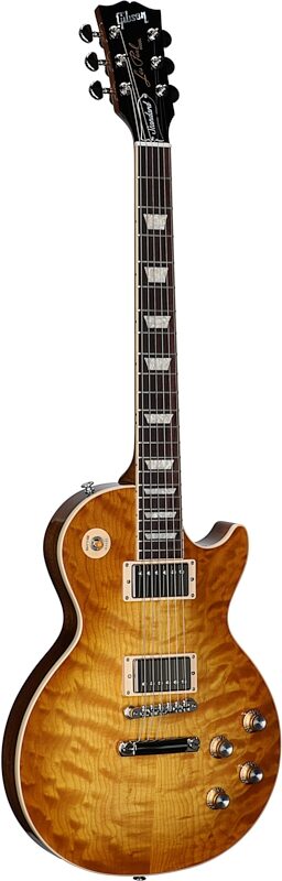 Gibson Exclusive Les Paul Standard 60s AAA Electric Guitar, Quilted Honeyburst, Serial Number 217940135, Body Left Front