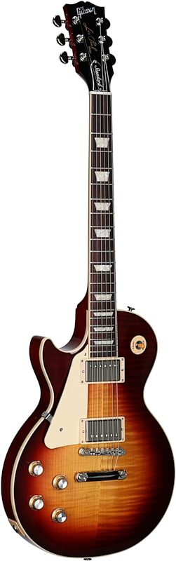 Gibson Les Paul Standard '60s Electric Guitar, Left-Handed (with Case), Bourbon Burst, Serial Number 218540192, Body Left Front
