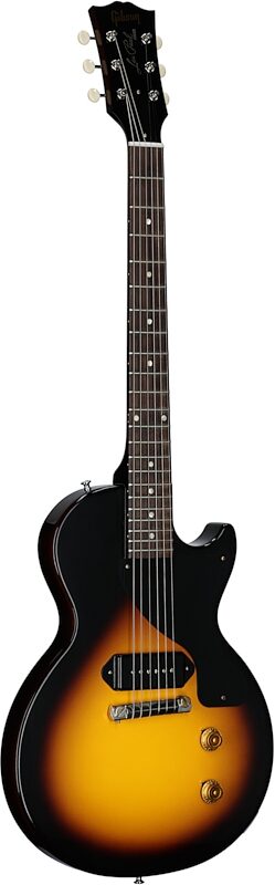 Gibson Custom 1957 Les Paul Junior Reissue Electric Guitar (with Case), Vintage Sunburst, Serial Number 741512, Body Left Front