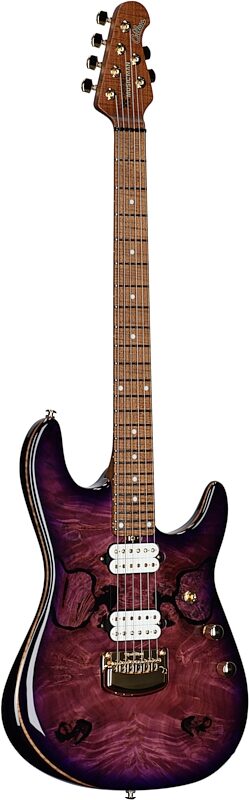 Ernie Ball Music Man Jason Richardson Cutlass 6 Electric Guitar (with Case), Majora, Serial Number S10832, Body Left Front