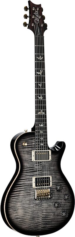 PRS Paul Reed Smith Mark Tremonti 10-Top Electric Guitar with Tremolo (with Case), Charcoal Contour Burst, Serial Number 0386054, Body Left Front