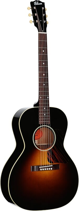 Gibson L-00 Original Acoustic-Electric Guitar (with Case), Vintage Sunburst, Serial Number 21994076, Body Left Front