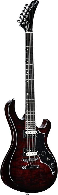 Gibson Victory Figured Top Electric Guitar (with Case), Wine Red, Serial Number 216540359, Body Left Front