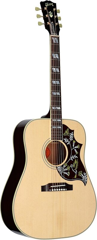 Gibson Hummingbird Original Acoustic-Electric Guitar (with Case), Antique Natural, Serial Number 22004156, Body Left Front