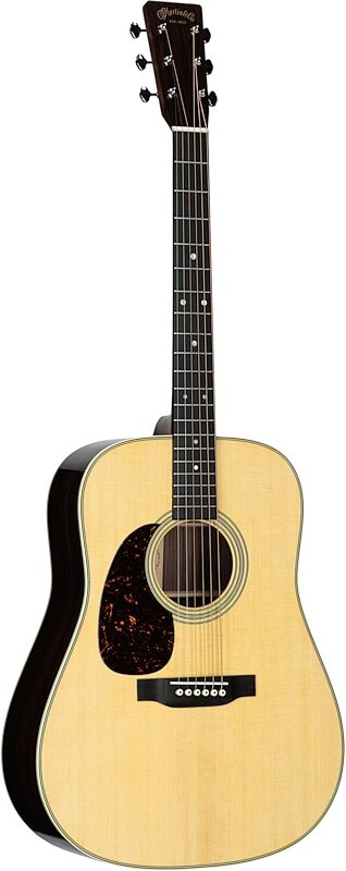 Martin D-28 Dreadnought Acoustic Guitar, Left-Handed (with Case), New, Serial Number M2878309, Body Left Front