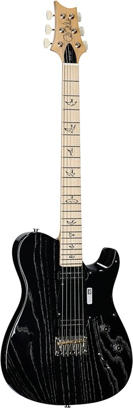 PRS Paul Reed Smith NF 53 Electric Guitar (with Gig Bag), Black Doghair, Serial Number 0390854, Body Left Front