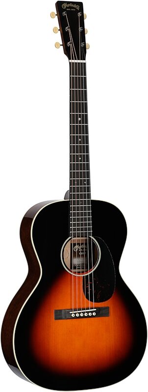 Martin CEO7 Sloped Shoulder 00 14-Fret Acoustic Guitar (with Case), Autumn Sunset Burst, Serial Number M2871343, Body Left Front