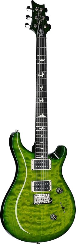 PRS Paul Reed Smith S2 Custom 24 Quilt Electric Guitar (with Gig Bag), Eriza Verde, Serial Number S2073120, Body Left Front