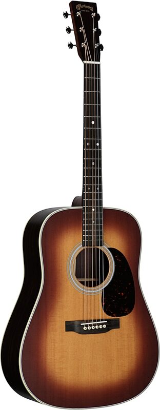 Martin D-28 Satin Acoustic Guitar (with Case), Amberburst, Serial Number M2868909, Body Left Front