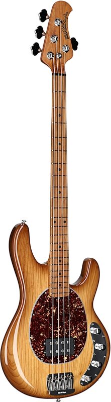 Ernie Ball Music Man StingRay Special Electric Bass (with Mono Case), Hot Honey, Serial Number K06749, Body Left Front