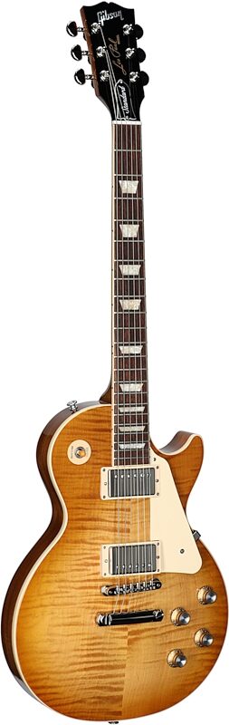 Gibson Exclusive Les Paul Standard '60s AAA Top Electric Guitar (with Case), Dirty Lemon, Serial Number 223240282, Body Left Front