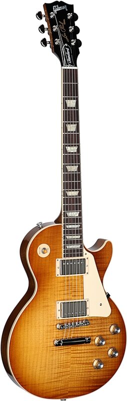 Gibson Exclusive Les Paul Standard '60s AAA Top Electric Guitar (with Case), Dirty Lemon, Serial Number 210140070, Body Left Front