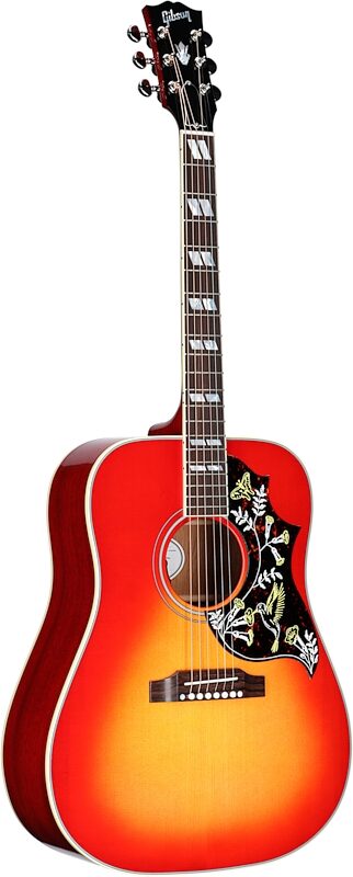 Gibson Hummingbird Standard Acoustic-Electric Guitar (with Case), Vintage Cherry Sunburst, Serial Number 23194142, Body Left Front