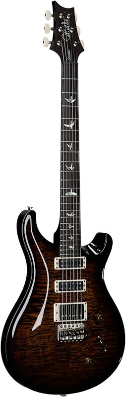 PRS Paul Reed Smith Studio Electric Guitar (with Case), Black Gold Burst, Serial Number 0392953, Body Left Front