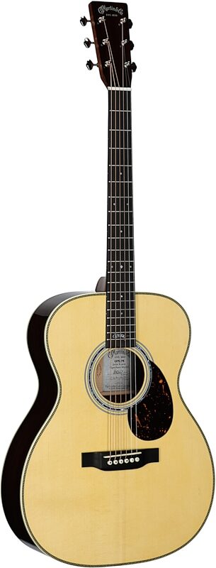 Martin OM-JM John Mayer Special Edition Acoustic-Electric Guitar (with Case), New, Serial Number M2920777, Body Left Front