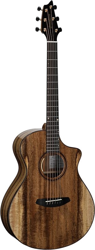 Breedlove Oregon Concert CE Myrtlewood-Myrtlewood SE Acoustic-Electric Guitar (with Case), New, Serial Number 30427, Body Left Front