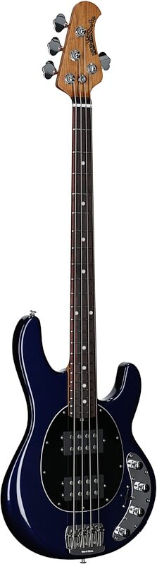 Ernie Ball Music Man StingRay Special HH Electric Bass (with Case), Butane Blue, Serial Number K07479, Body Left Front